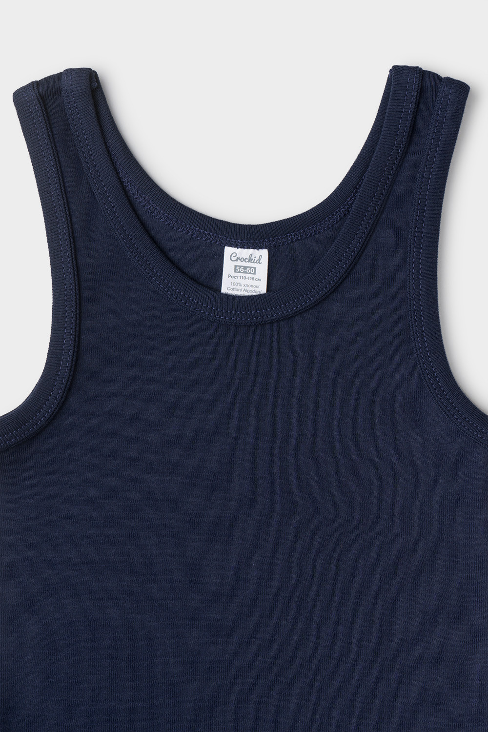 Майки для мальчика, артикул: К 1183-2уп, цвет: темно-синий, фото 4