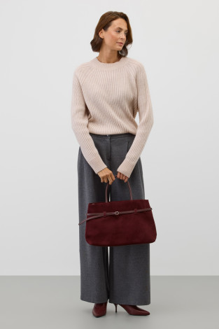 Джемперы женские для мам, артикул: ЕВ 30246/ш, цвет: желтый