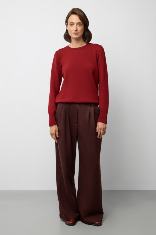 Джемперы женские для мам, артикул: ЕВ 30295/ш, цвет: фиолетовый