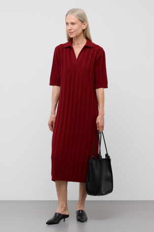 Платья женские для мам, артикул: ЕВ 531/ш, цвет: бордовый
