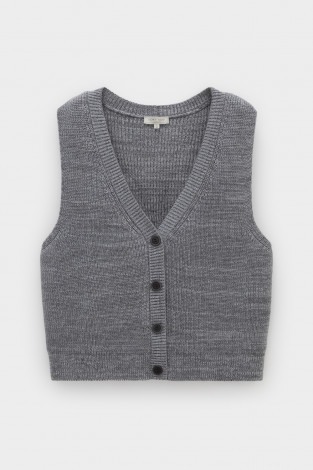 Жилеты женские для мам, артикул: ЕВ 30260/ш, цвет: серый - 2 фото