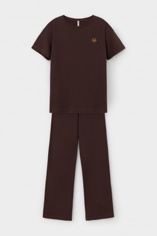 Комплекты для дома для мам, артикул: Е 20156, цвет: коричневый - 2 фото