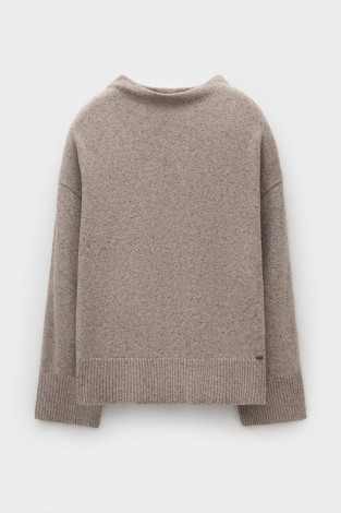 Джемперы женские для мам, артикул: ЕВ 30245/ш, цвет: бежевый - 2 фото