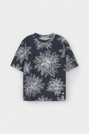 Футболки женские для мам, артикул: ЕВТ 3317, цвет: синий - 2 фото