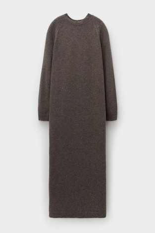 Платья женские для мам, артикул: ЕВ 529/ш, цвет: коричневый - 2 фото