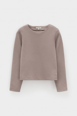 Джемперы женские для мам, артикул: ЕВТ 3346, цвет: бежевый - 2 фото