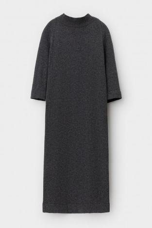 Платья женские для мам, артикул: ЕВ 530/ш, цвет: темно-серый - 2 фото