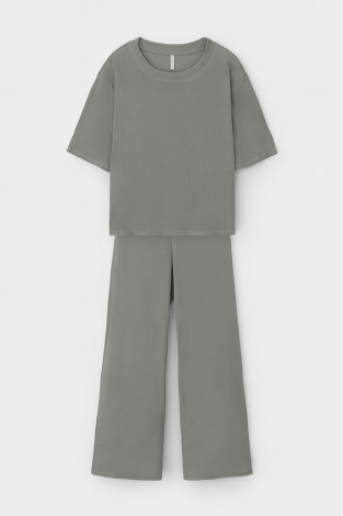 Комплекты для дома для мам, артикул: Е 20150, цвет: зеленый - 2 фото