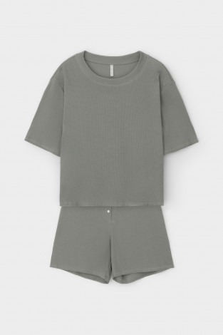 Комплекты для дома для мам, артикул: Е 20149, цвет: зеленый - 2 фото