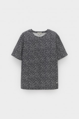 Футболки женские для мам, артикул: ЕВТ 3216, цвет: темно-серый - 2 фото