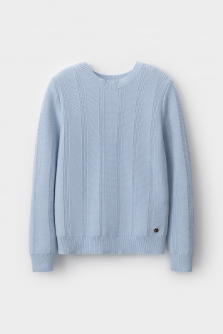 Джемперы женские для мам, артикул: ЕВ 30238/ш, цвет: голубой - 2 фото