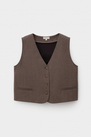 Жилеты женские для мам, артикул: ЕВТ 3352, цвет: черный3 - 2 фото