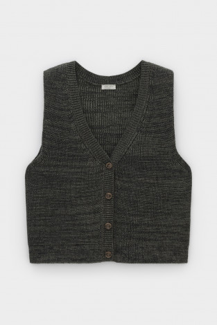 Жилеты женские для мам, артикул: ЕВ 30260/ш, цвет: зеленый - 2 фото